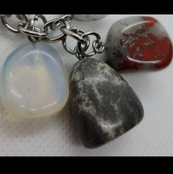 Natural Healing Tumbled Gemstones Keychain or Purse Charm etc. - Picture 11 of 13